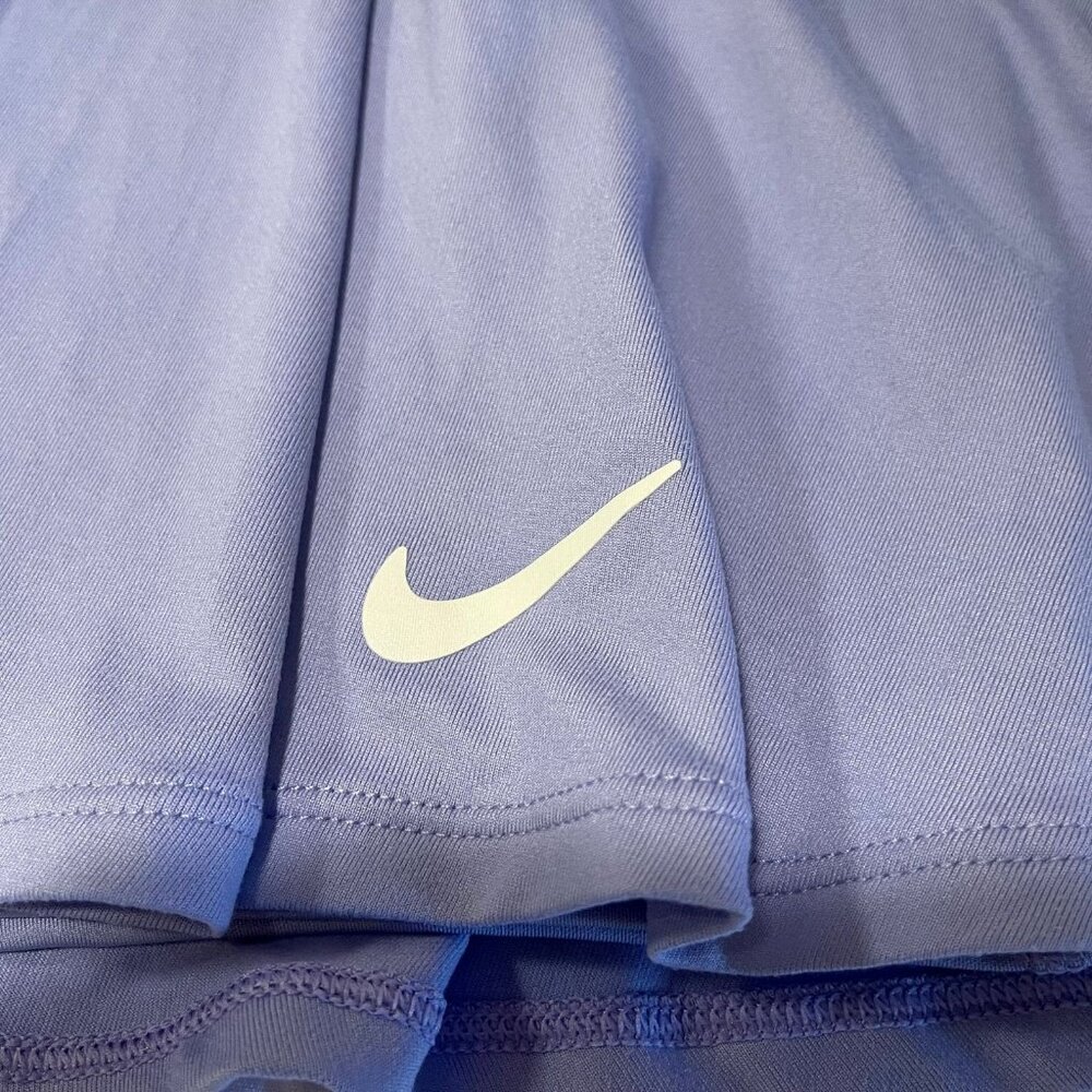 NIKE Court Women's Dri-FIT Tennis Active Sport Skirt Purple Size L Performance - Picture 4 of 9
